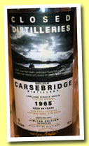 Carsebridge 46 yo 1965/2012 (45.6%, Part des Anges, 196 bottles)